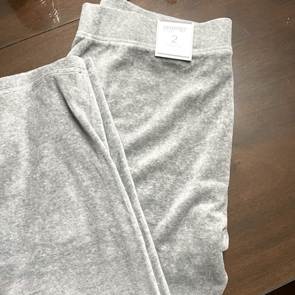 Chicos velour pants